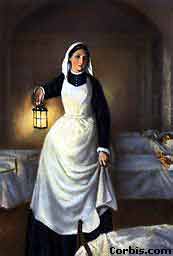 Florence Nightingale, "The lady with the lamp"