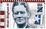 US stamp homoring Hiram Bingham IV