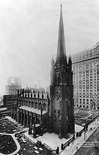 Trinity Church, New York, in 1912