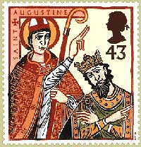 Augustine baptizing Ethelbert