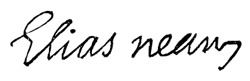 Elias Neau signature