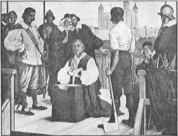 William Laud at his execution